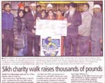 charity walk raises money