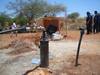 Kenya water bore project 2012