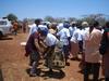 Kenya water bore project 2012