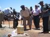 Kenya water bore project 2012