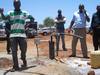 Kenya water bore project 2012