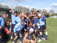 Second Team league win 2008-2009